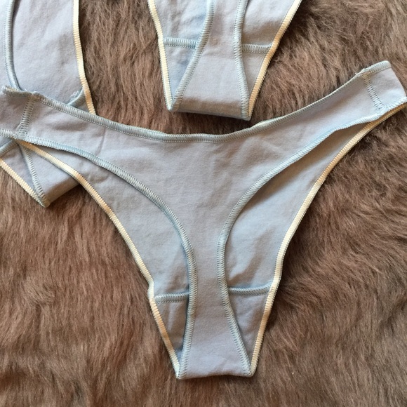 New! American Apparel baby blue panties bundle - Picture 2 of 5